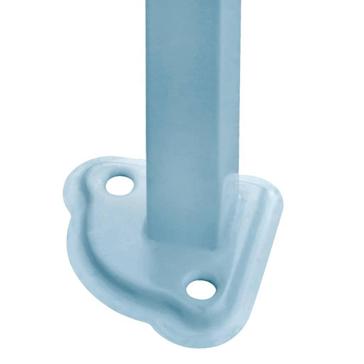 PROFI-PARTYZELT Faltbar Mit 3 Seitenwänden 3/4M Stahl Blau - Blau, Textil (280/315/410cm) - vidaXL