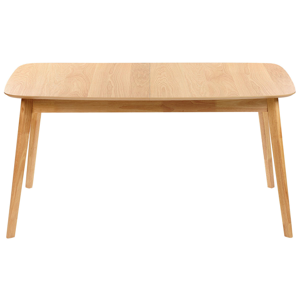 JÍDELNÍ STŮL 150-190/90/75 cm Světle hnědý Obdélníkový Madox - světle hnědá, kompozitní dřevo (150/90/75cm) - Beliani