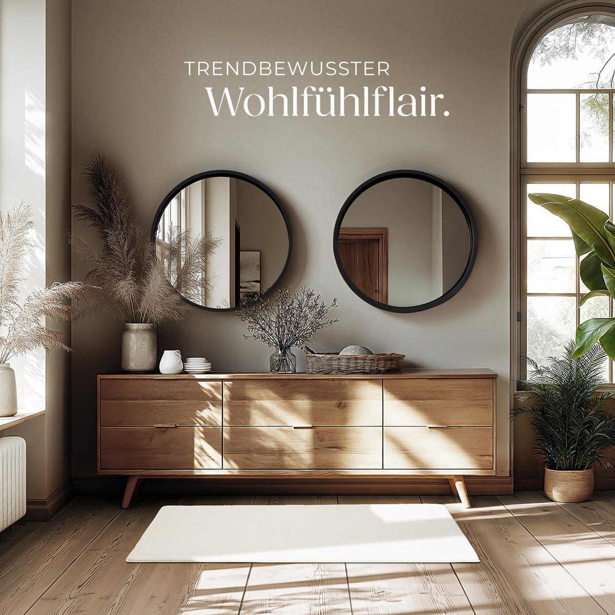 KURZFLORTEPPICH Soft Zone,rutschfeste Unterseite,creme - Creme, Kunststoff (150/80cm) - tectake