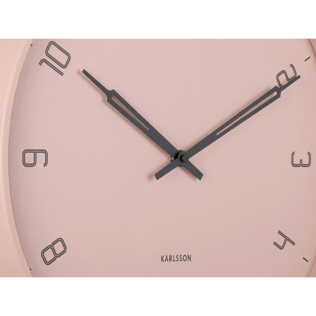 WANDUHR Stark Ø40 cm - Pink, Metall (40/40/4.5cm) - Karlsson