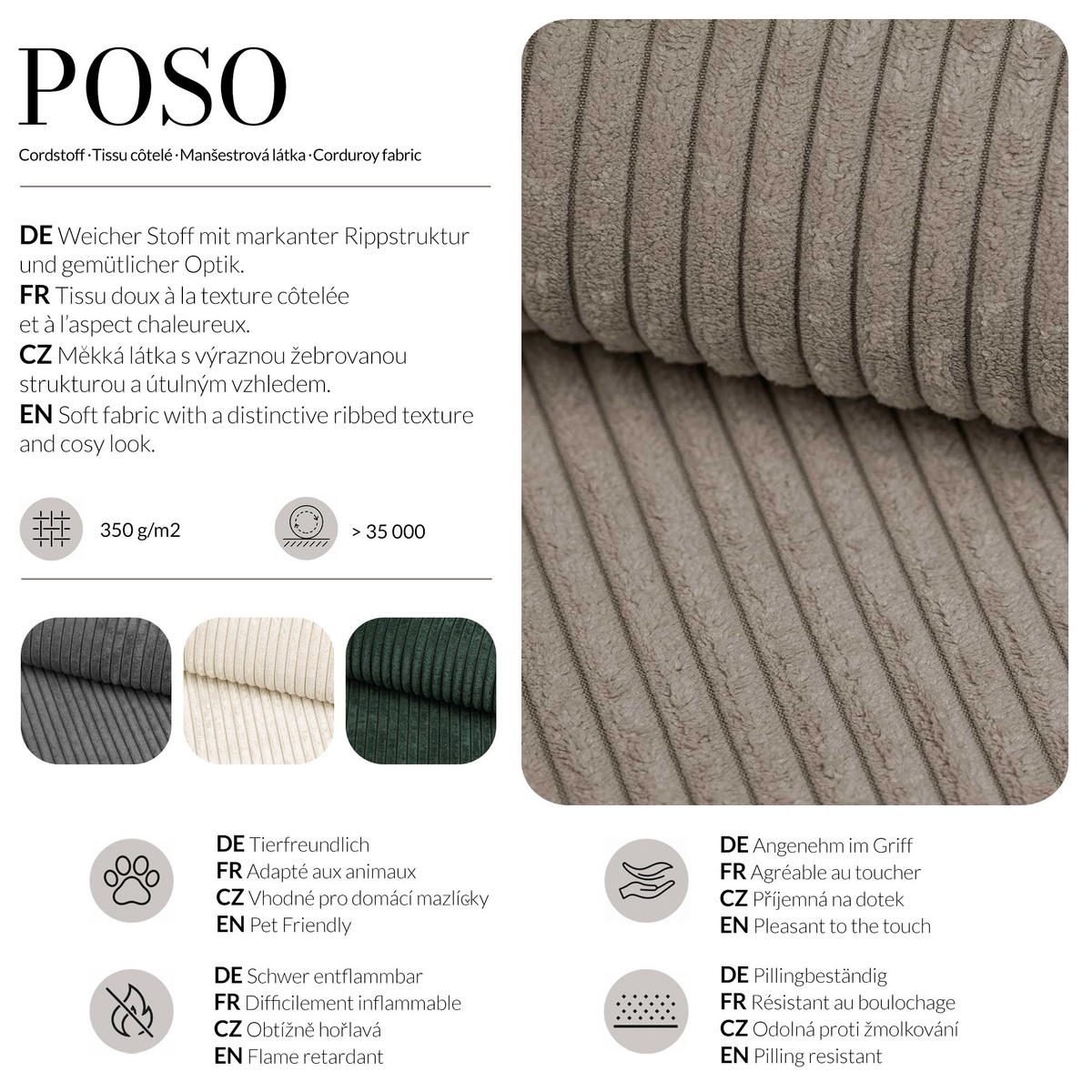 ECKSCHLAFSOFA Benny cappuccino rechts - Schwarz/Cappuccino, Kunststoff/Textil (271/185cm) - Beautysofa