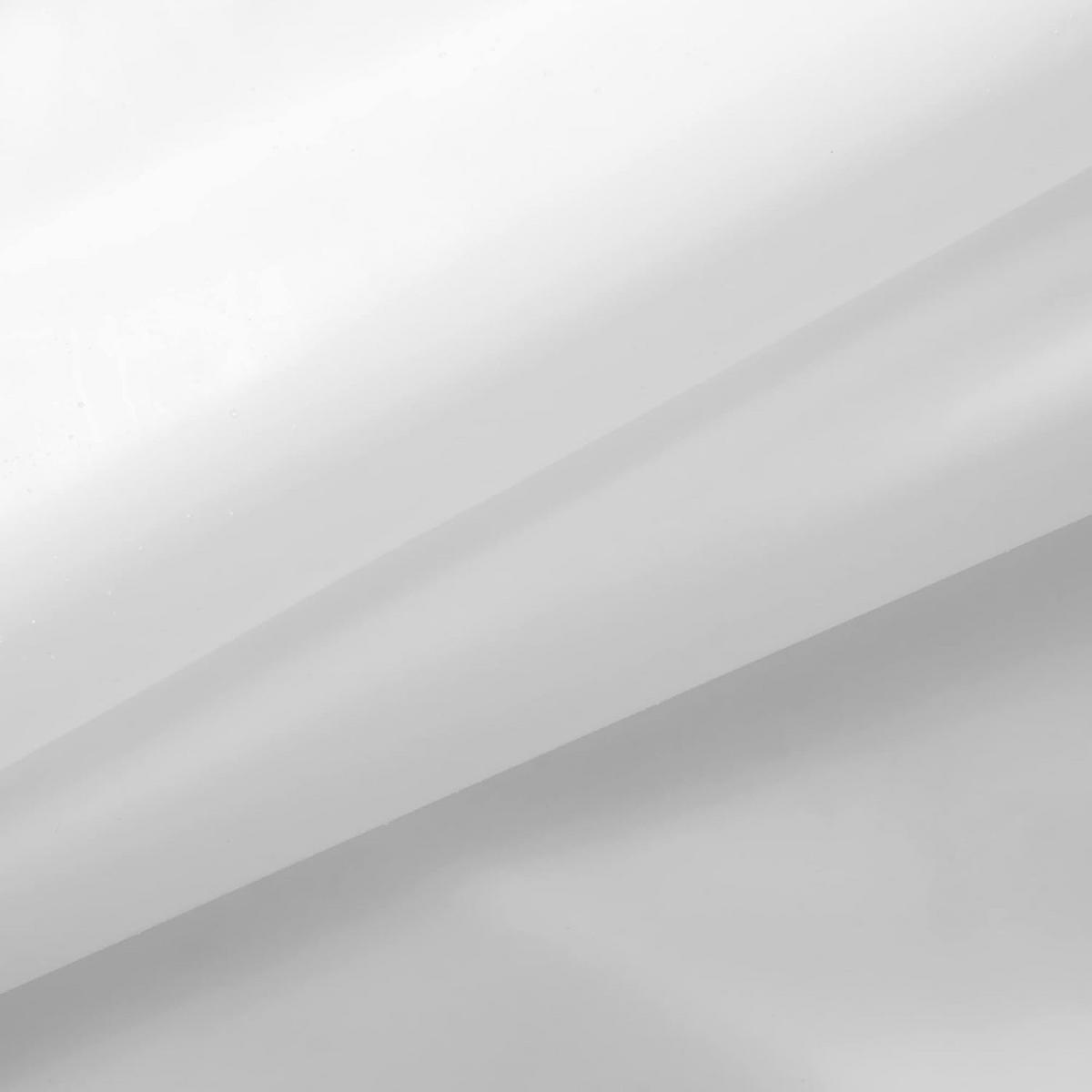 DUSCHVORHANG Weiß PEVA leicht 200 cm - Weiß, Kunststoff (200/120cm) - MCBOSON