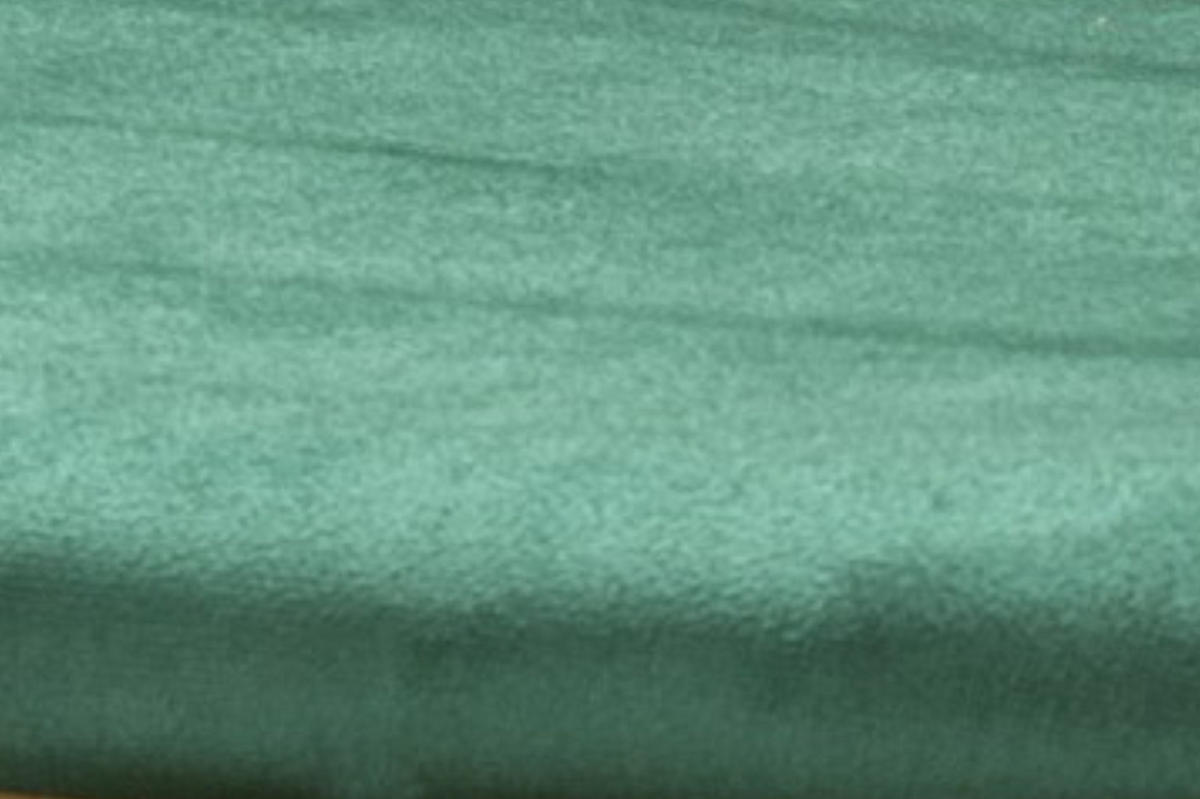 BARHOCKER MANCHESTER mit Samtbezug und Holzbeinen - Grün, Holz/Textil (41.5/110/41.5cm) - Stuhlmann