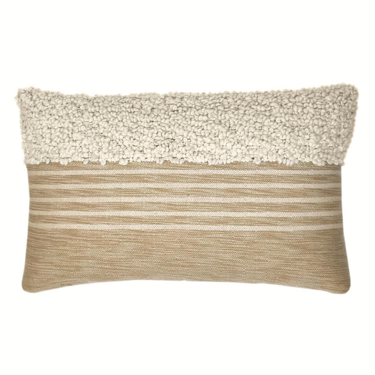 DEKOKISSEN Beige 35x60 - Creme, Textil (60/35/12cm) - Malagoon