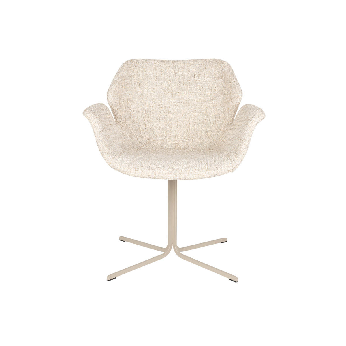 ESSZIMMERSTUHL Nikki Beige - 2 er Set - Beige, Kunststoff (66/80/62cm) - Zuiver