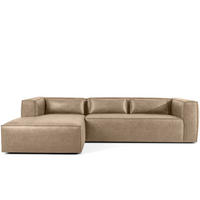 ECKSOFA LINKS FEROX, Beige - Beige, Holz/Holzwerkstoff (300/175cm) - KONSIMO®
