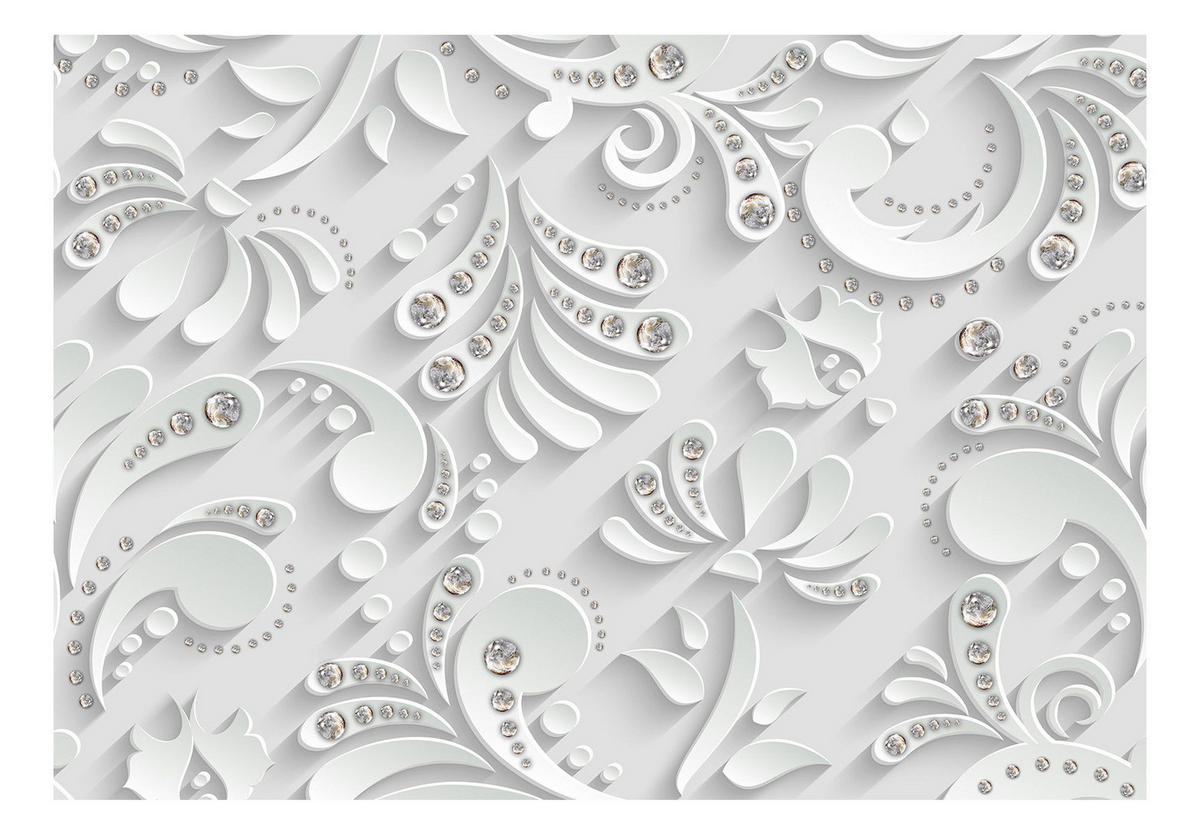 SELBSTKLEBENDE FOTOTAPETE 294/210 cm - Beige/Grau, Kunststoff/Textil (294/1cm) - KUNSTLOFT