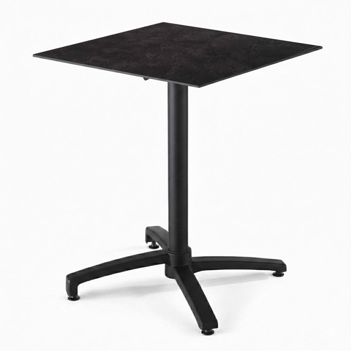 TISCHPLATTE 70 x 70 cm, Schiefer - Grau, Holzwerkstoff (70/70/1.25cm) - Oviala