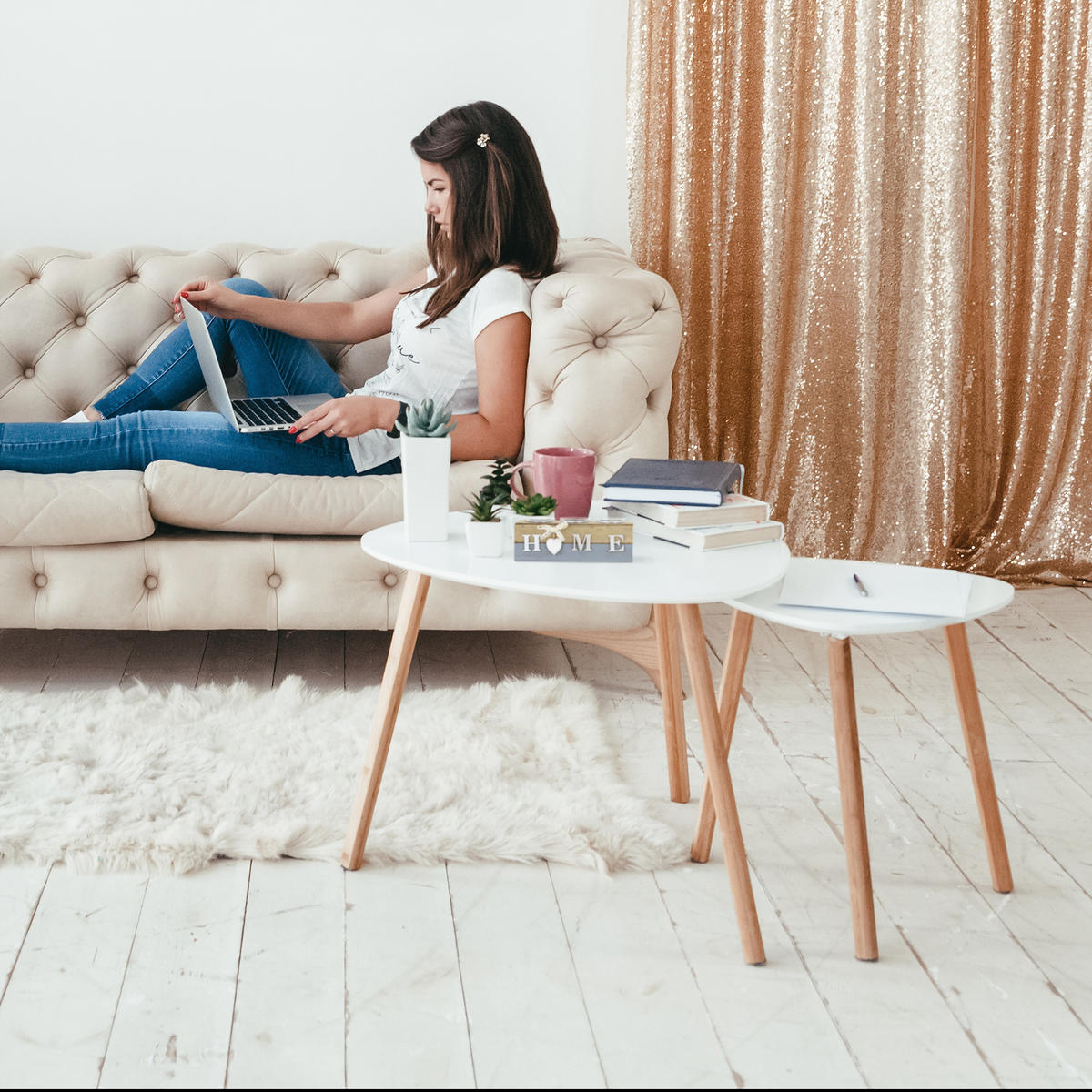 TEELICHTHALTER - Multicolor, Glas/Holzwerkstoff (8cm) - Relaxdays