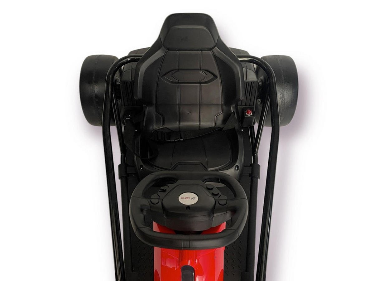 KINDER ELEKTROQUAD Go-Kart rot - Rot, Kunststoff (110/77/54cm) - TPFLiving