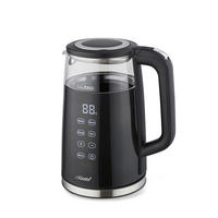 WASSERKOCHER ELEKTRISCH Schwarz 16/16/24 cm MR049 - Schwarz, Glas (16/24/16cm) - Maestro 