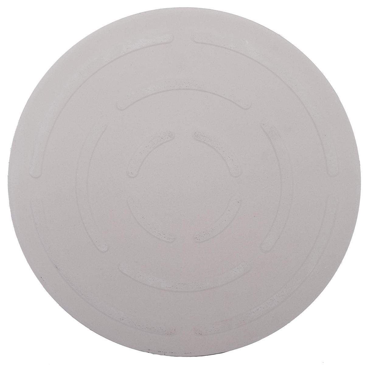PIZZASTEIN 33cm - Edelstahlfarben, Stein (33/33cm) - Grillgott