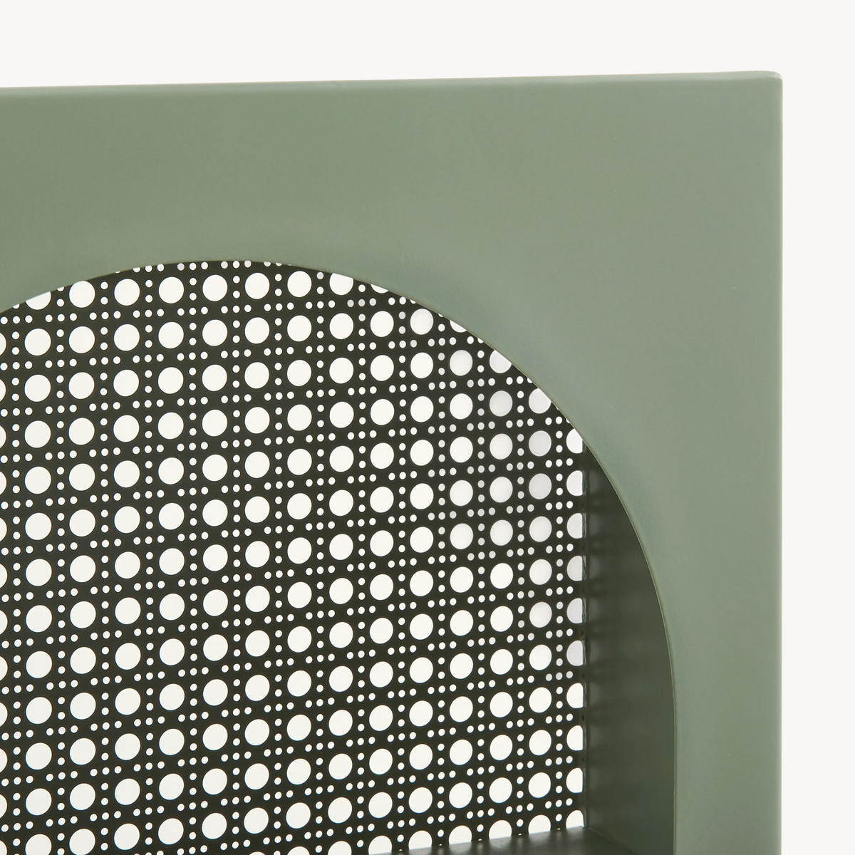 WANDREGAL Jäller I. - Grün, Metall (30/40/13cm) - [en.casa]