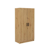DREHTÜRENSCHRANK MALTESA 79,9/153,6/43,6cm 2-türig Eiche Artisan - Eiche Artisan, Holzwerkstoff (79.9/153.6/43.6cm) - MASSENO