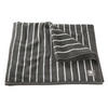 DUSCHTUCH NEEDLESTRIPE - Anthrazit, Textil (100/150cm) - Musterring