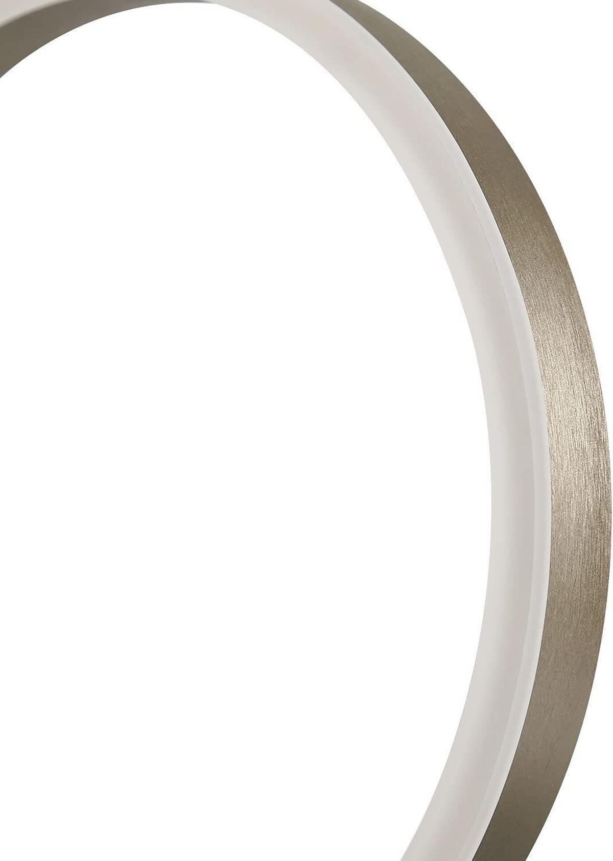 LED-DECKENLEUCHTE Dietrich 50/30/11 cm - Champagner, Metall (50/30/11cm) - Nettlife