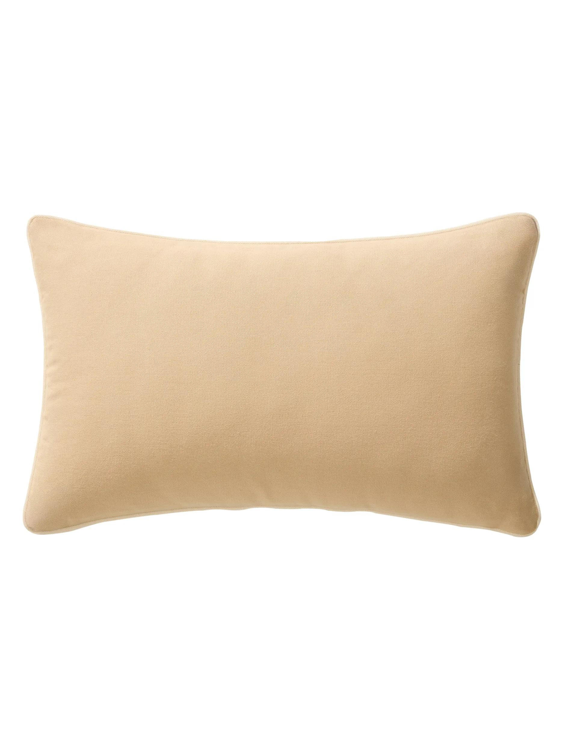 KISSEN Ines Beige/Cream 30/50 cm - Beige/Creme, Textil (50/30/15cm) - benuta