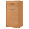 KOMMODE Bodo 1D1S Erle 40/35/75 cm - Erlefarben, Holzwerkstoff (40/75/35cm) - Matkam Möbel
