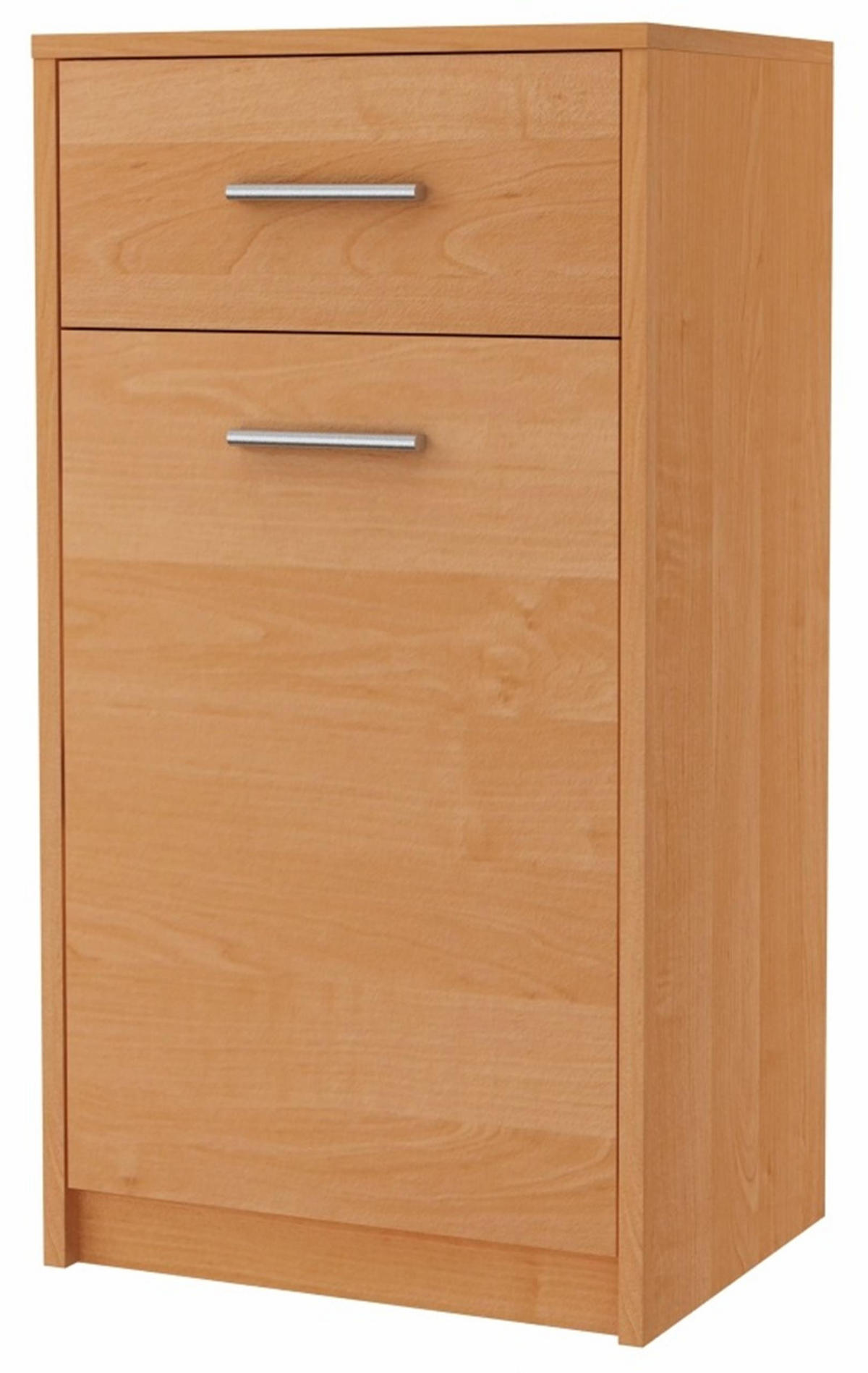 KOMMODE Bodo 1D1S Erle 40/35/75 cm - Erlefarben, Holzwerkstoff (40/75/35cm) - Matkam Möbel