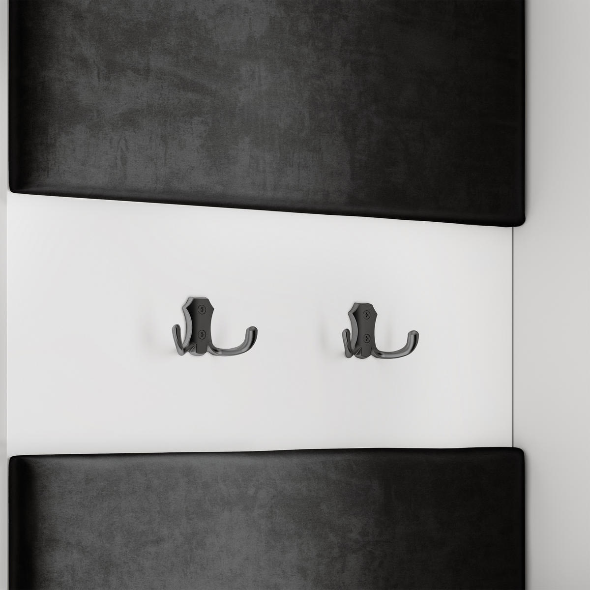 GARDEROBENSCHRANK LORI 95/181/51 cm Modern Weiß - Weiß, Holzwerkstoff (95/181/51cm) - MASSENO