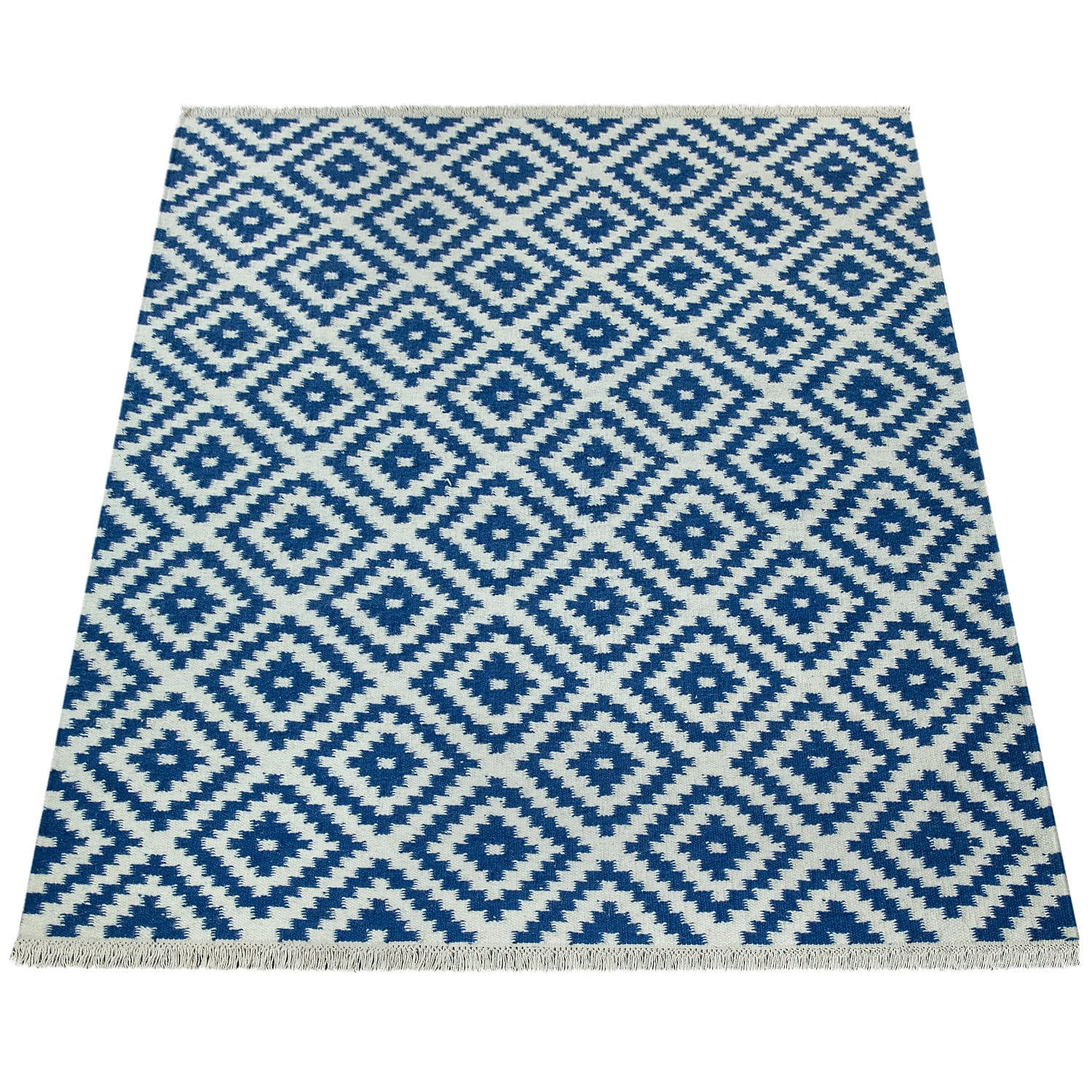 NATURFASERTEPPICH 200/300 cm Kenitra 500 - Hellblau, Naturmaterialien (200/300cm) - Paco Home