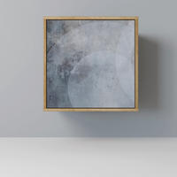 SIDEBOARD MUTED ARC, Eichefarben, 57,5x42x57,5 cm, Ohne Füße - Eichefarben/Multicolor, Holzwerkstoff (57.5/57.5/42cm) - SpaceRebels