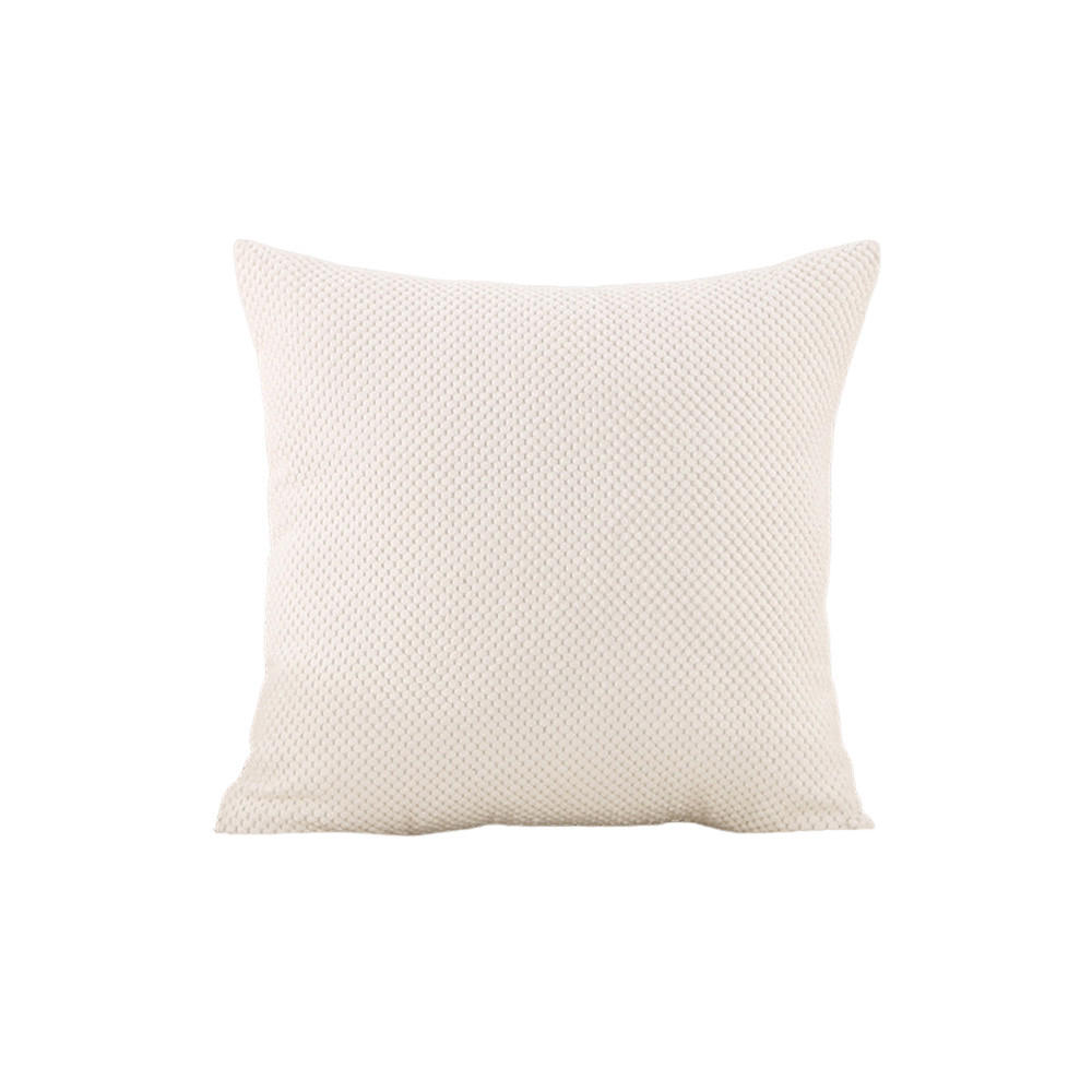 KISSENHÜLLE Polyester 45*45cm,2 Artikel - Ecru, Textil (45/45cm)