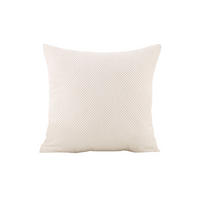 KISSENHÜLLE Polyester 45*45cm,2 Artikel - Ecru, Textil (45/45cm)