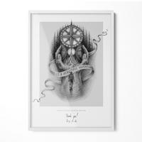 BILDERRAHMEN 50x70 cm Weiß - Weiß, Kunststoff (52/72/1.3cm) - TULUP