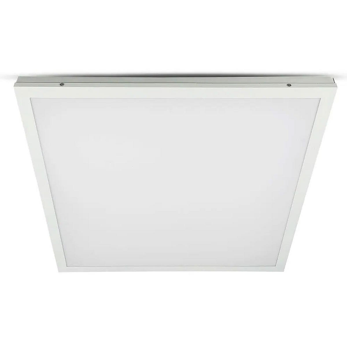 LED DECKENLEUCHTE Panel Weiß - Weiß, Kunststoff (59.5/59.5/3cm)