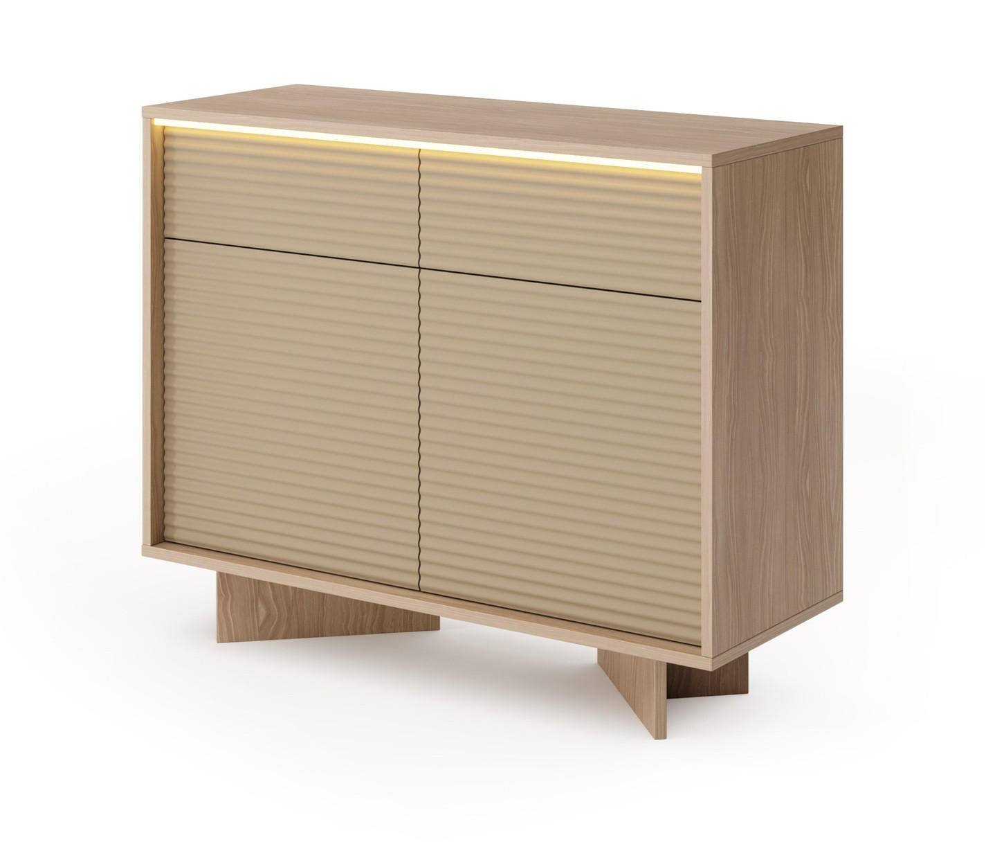 Emporius Sideboard Cappuccino 104x84x40 cm