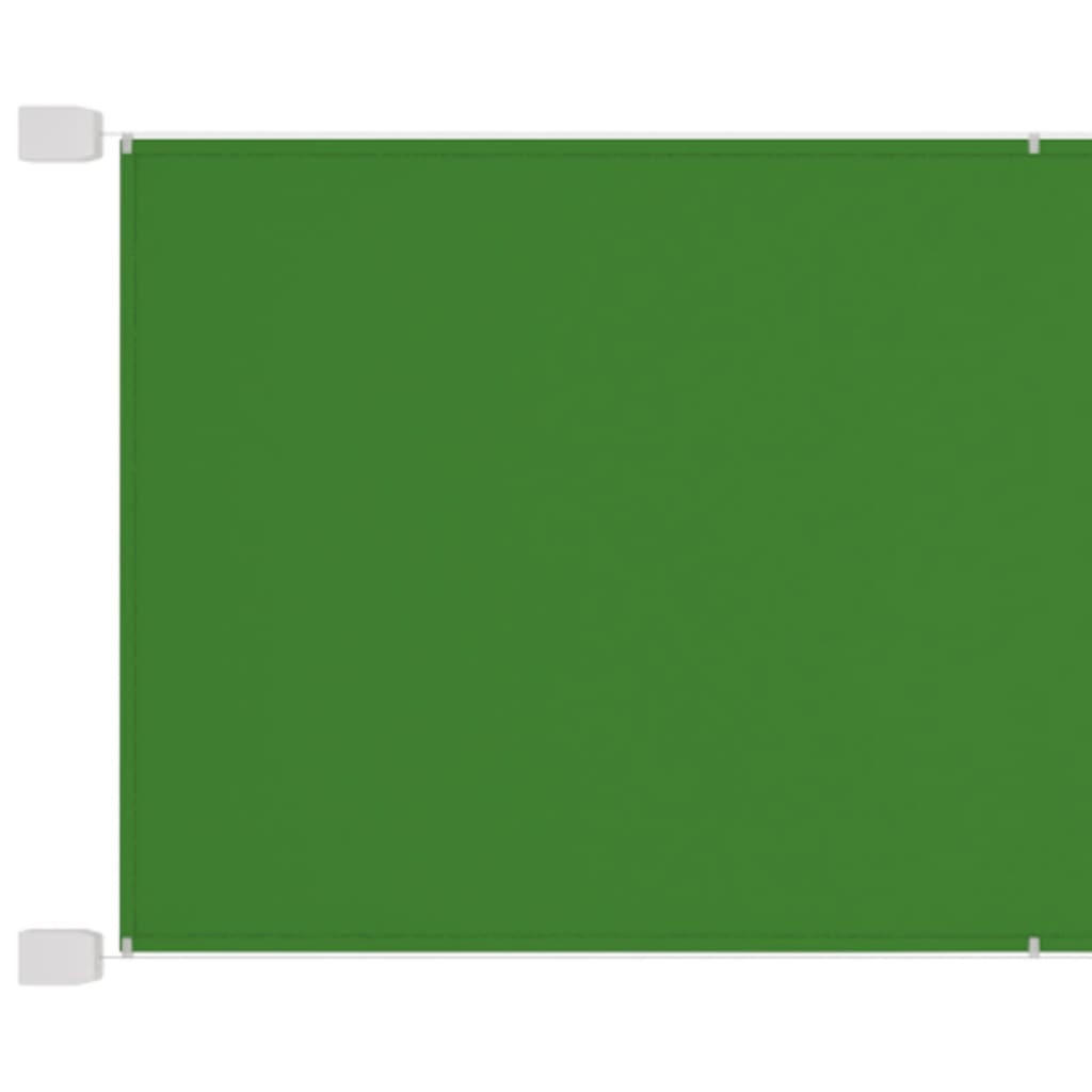 SENKRECHTMARKISE Hellgrün 100x600 cm Oxford-Gewebe - Grün, Textil (600/100/600cm) - furnicato