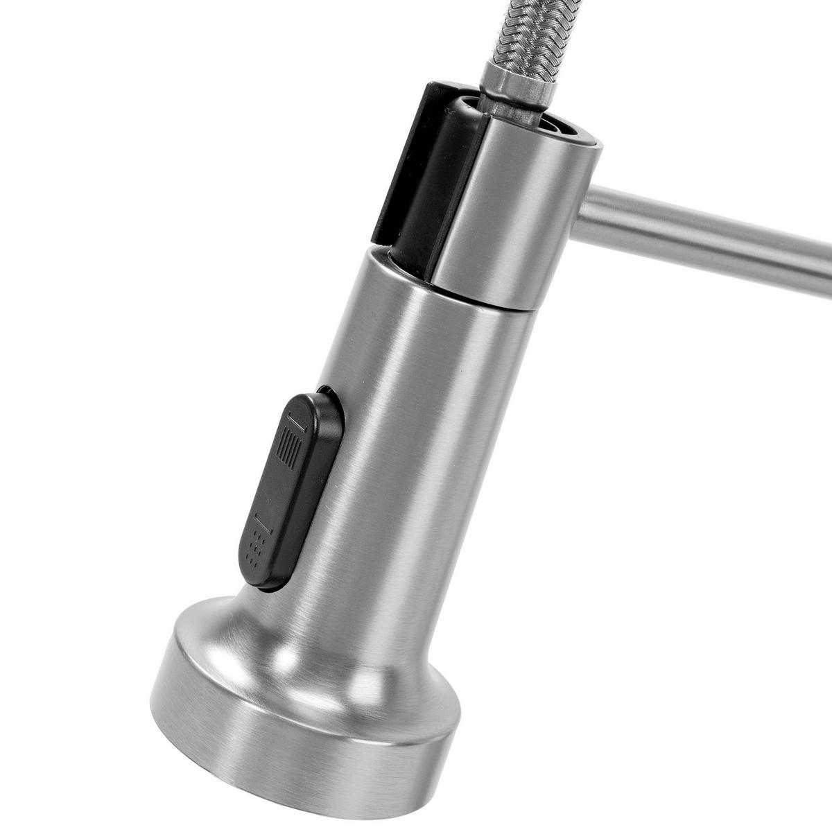 KÜCHEARMATUR Rea Colin Brush Steel - Nickelfarben, Metall (5.5/42.5/30cm) - REA