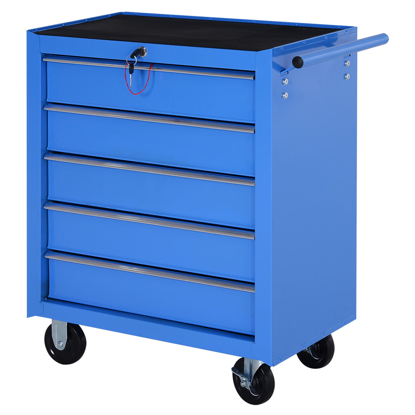 ComfortXL Werkstattwagen Blau 33x77x675 cm