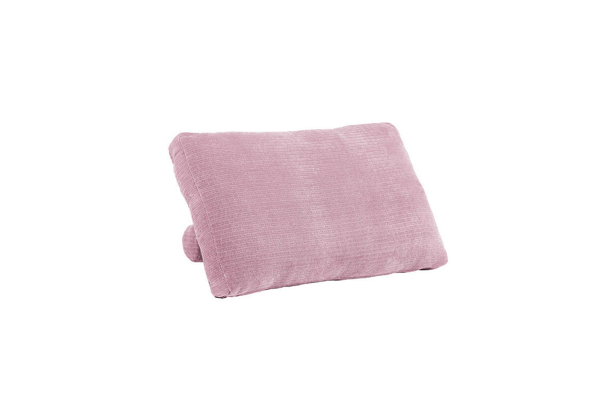 RÜCKENKISSEN SEPHI Pink Cord - Pink, Textil (70/20cm) - KAWOLA