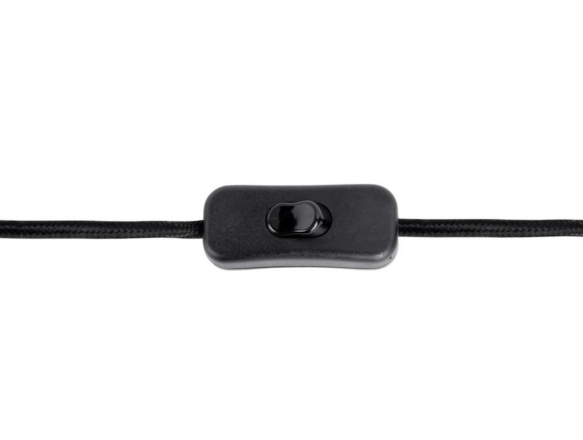 TISCHLAMPE Amplio 40/40/55 cm - Schwarz, Metall (40/40/55cm) - Leitmotiv