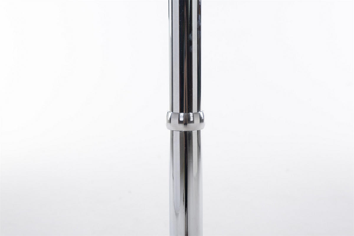STEHTISCH eckig 60/60/108 cm Holz weiß - Weiß, Holz/Metall (60/60/108cm) - CLP
