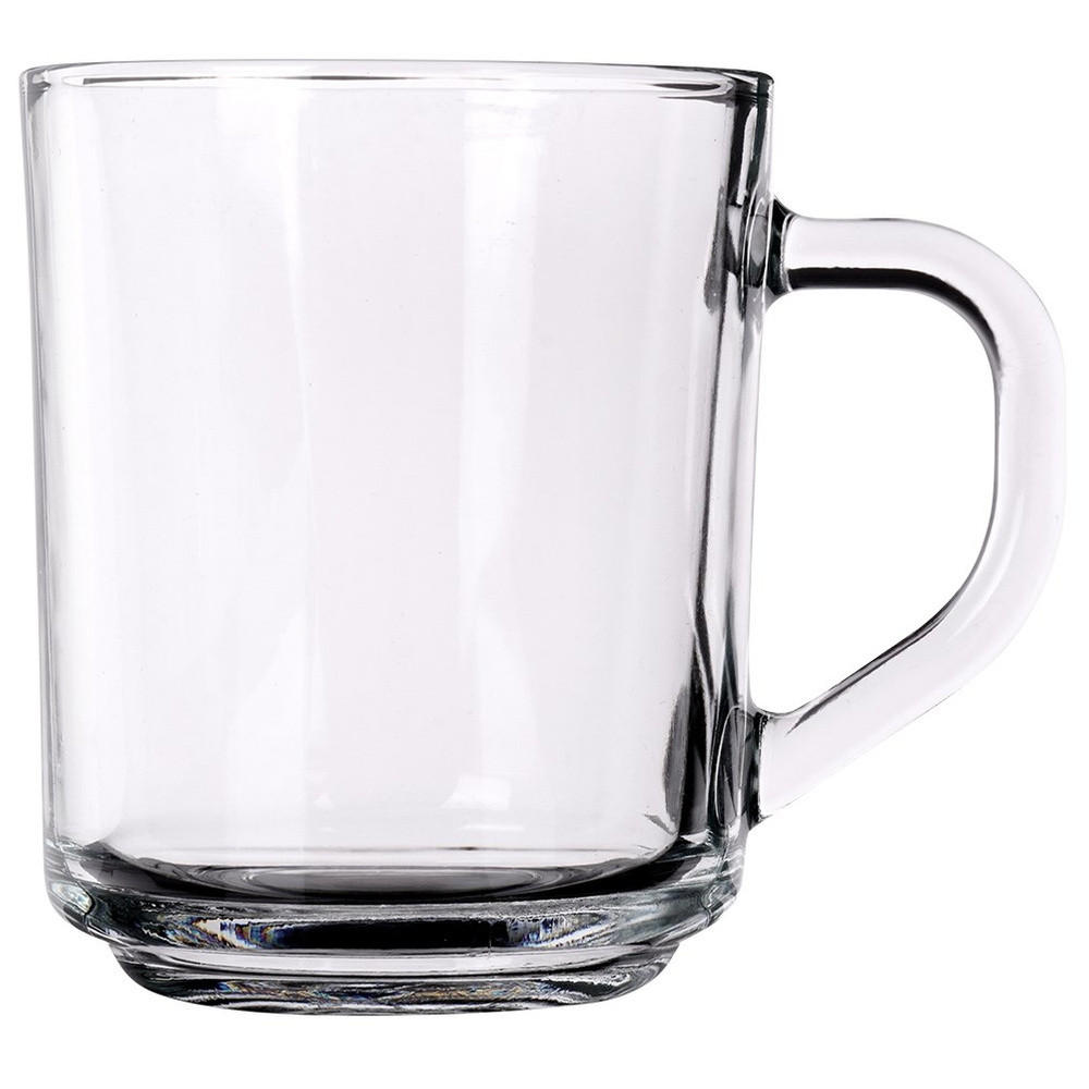 TRINKGLAS-SET mit Griff 3er-Pack transparent - Klar, Glas - Excellent Houseware