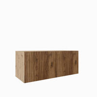 TV-SCHRANK Noe 100 cm, zweitürig, artisan, catania - Eiche Artisan/Braun, Kunststoff (100/40/41cm) - Margaret Hadas24