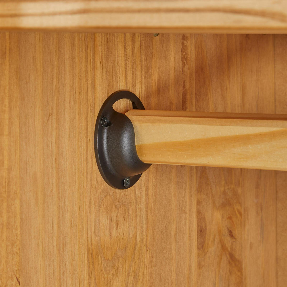 KLEIDERSCHRANK CANCUN - Kieferfarben, Holz (80/176/50cm) - CARO-Möbel