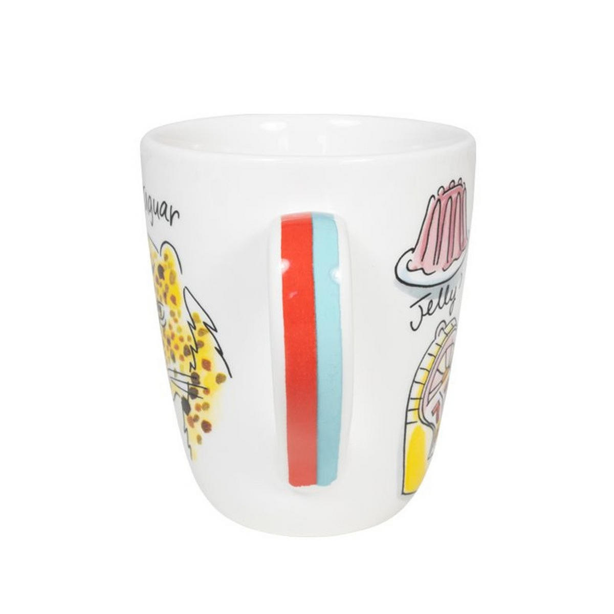 BECHER Love Letter J 0,35L in Bunt - 350 ml - Multicolor, Keramik (0.35L) - Blond Amsterdam