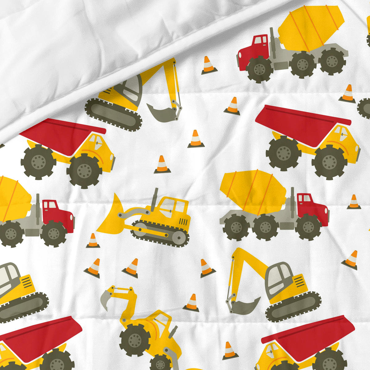 TAGESDECKE machinery 180x260 cm (bett 80/90/105) mehrfarbig - Multicolor, Textil (180/260cm) - Happy Friday