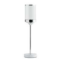 KERZENSTÄNDER Enlaceso - Silberfarben, Metall (12/47/12cm) - home&you
