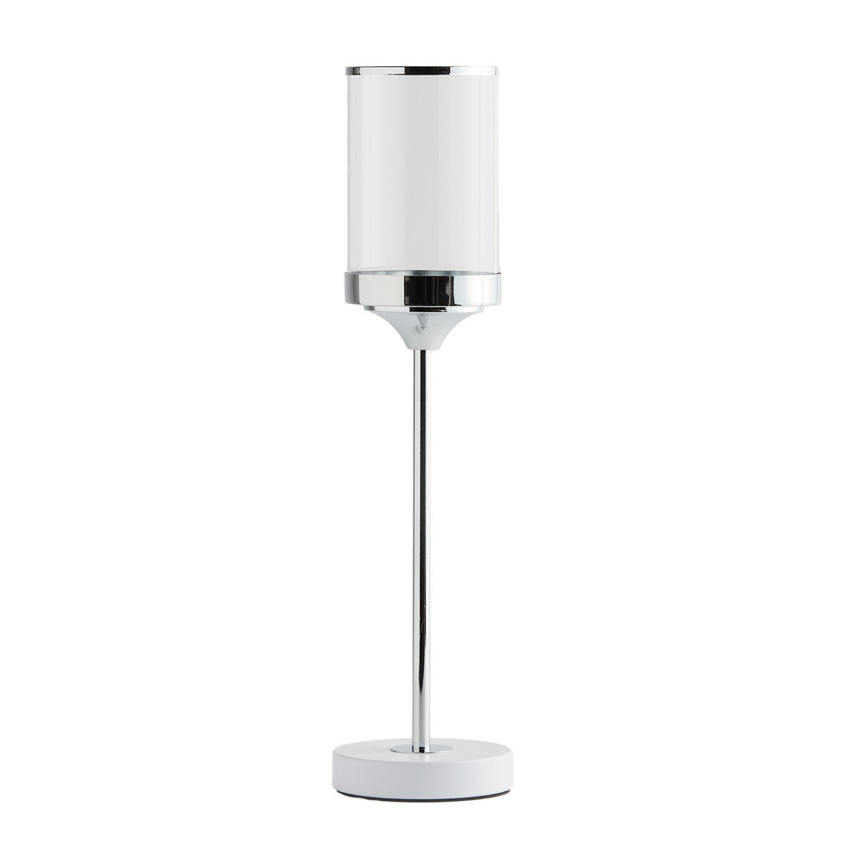 KERZENSTÄNDER Enlaceso - Silberfarben, Metall (12/47/12cm) - home&you