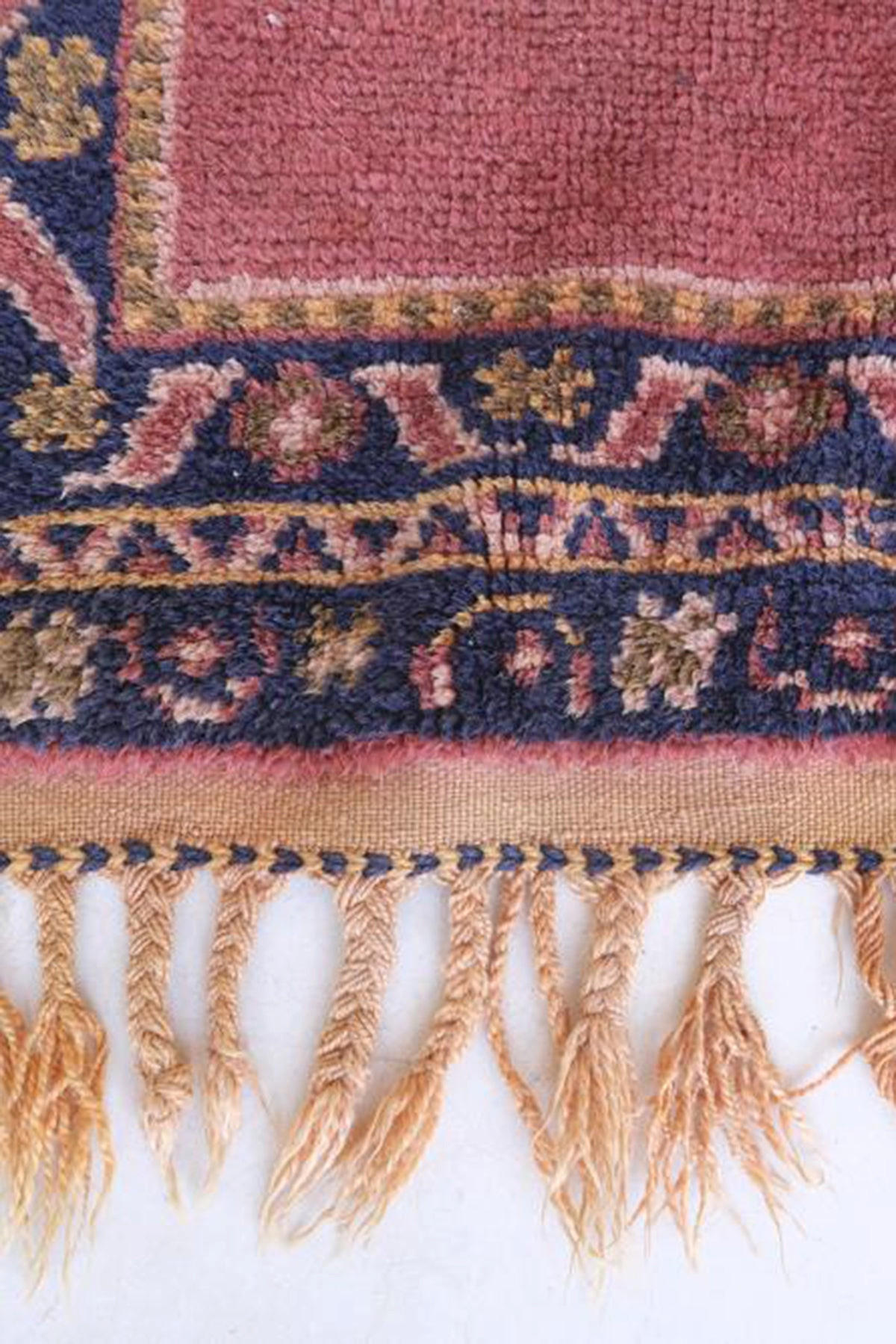 BERBERTEPPICH aus reiner Wolle 109x 191 cm - Rot, Naturmaterialien (109/191cm) - AFK Living