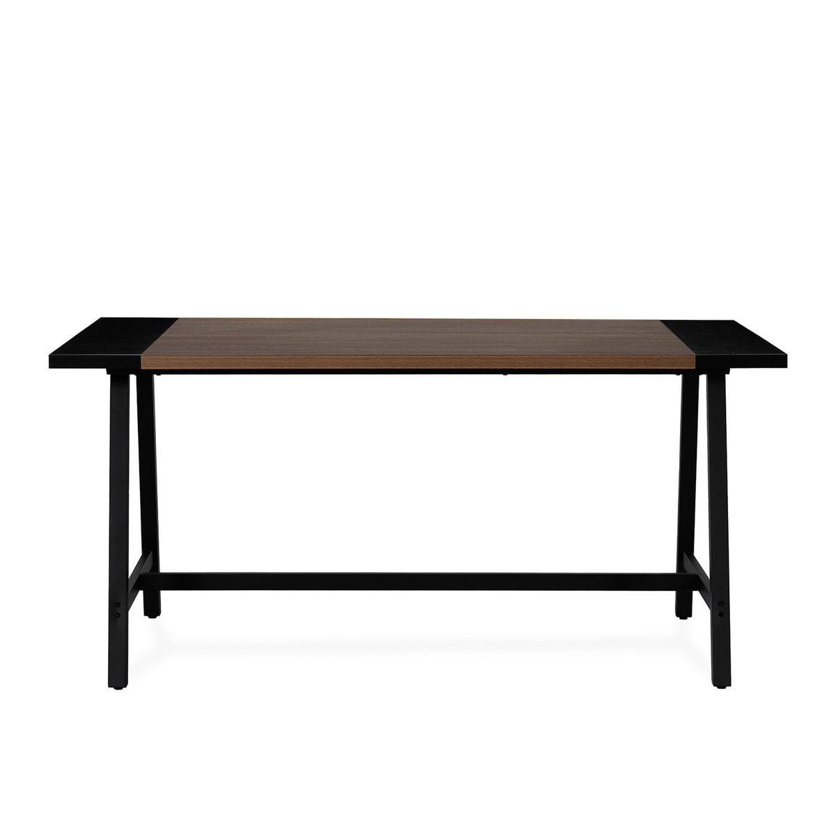 ESSTISCH Caracas Walnuss-Optik, 160 cm - Walnussfarben, Holzwerkstoff (80/160/75cm) - VS Venta-stock