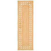 NATURFASER TEPPICH LÄUFER JUTE SALSA - Naturfarben, Textil (80/150cm) - Pergamon