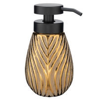 SEIFENSPENDER Irdo 330 ml 9,5/5,5/16 cm - Goldfarben, Keramik (5.5/16/9.5cm) - Wenko