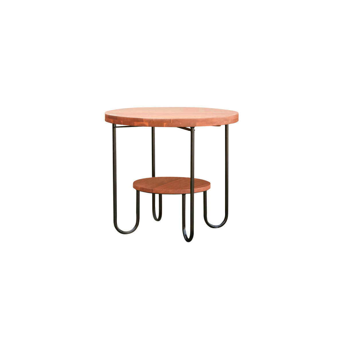 GARTENLOUNGE-TISCH 1-tlg Key Wood Natur aus Akazie - Naturfarben, Holz (60/60/54cm) - Tikamoon