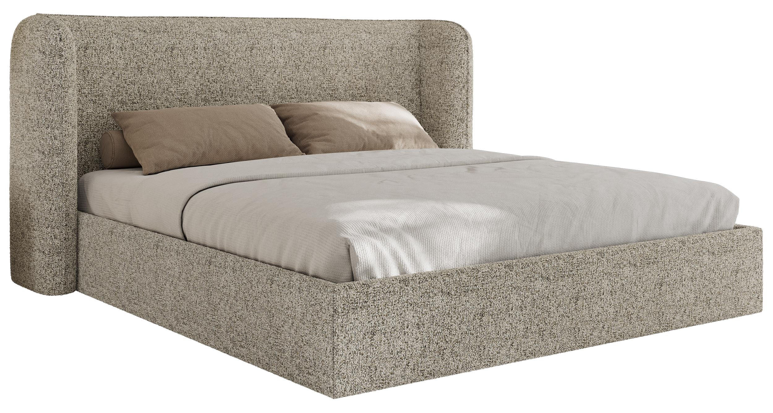 MKS Polsterbett Beige 160x200 cm